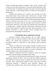 Monopolijos kainos valstybinis reguliavimas: Lietuvos pavyzdžiai 8 puslapis