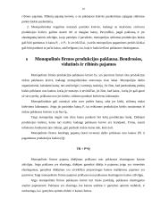 Monopolijos formos, priežastys, pasiūla bei paklausa 10 puslapis