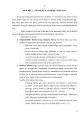 Monopolinės konkurencijos rinkos bruožai. Nekaininė konkurencija monopolinės konkurencijos rinkoje 4 puslapis