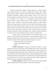 Monopolinės konkurencijos rinkos bruožai. Nekaininė konkurencija monopolinės konkurencijos rinkoje 6 puslapis