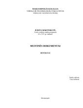 Muitinės dokumentai