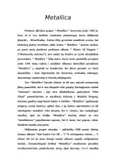 Muzikos grupė "Metallica"