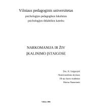Narkomanija ir ŽIV įkalinimo įstaigose
