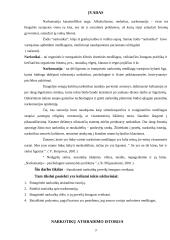 Narkotikų vartojimas ir sveikata 3 puslapis