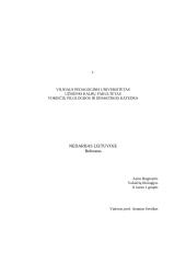 Nedarbo lygis Lietuvoje ir jo problemos 7 puslapis