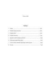 Nedarbo lygis Lietuvoje ir jo problemos 8 puslapis