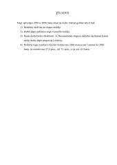 Viena svarbiausių problemų - nedarbas Lietuvoje 9 puslapis