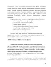 Nevyriausybinis sektorius: Lietuvos Respublikos atvejis 5 puslapis