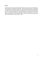 Nortel Networks PBX tinklo valdymo sistema 3 puslapis