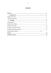 Organizacijos ir strategijos paskirtis 2 puslapis