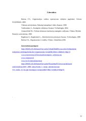 Organizacijos strategijos reikšmė 20 puslapis