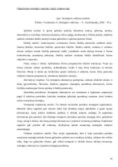 Organizacijos strategija: samprata, lygiai, rengimo eiga 11 puslapis