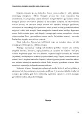 Organizacijos strategija: samprata, lygiai, rengimo eiga 17 puslapis