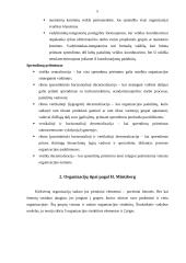 Organizacijos struktūra ir jų tipai 5 puslapis