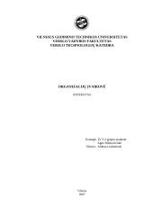 Organizacijų įvairovė