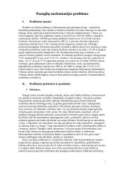 Paauglių narkomanijos problema