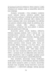 Pagrindinės šiuolaikinės makroekonomikos kryptys 11 puslapis