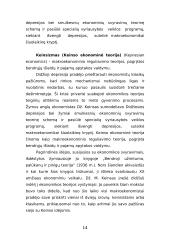 Pagrindinės šiuolaikinės makroekonomikos kryptys 14 puslapis