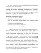 Partijų samprata, klasifikacija, funkcijos bei partinės sistemos 6 puslapis