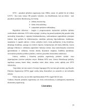 Pasaulinė prekybos organizacija WTO 20 puslapis