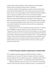 Pasaulio Prekybos Organizacija (PPO) 5 puslapis