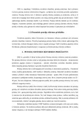 Pensijų reformos būtinumas, jos esmė ir poveikis žmonėms bei valstybei 4 puslapis