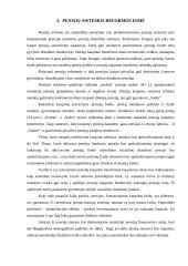 Pensijų reformos būtinumas, jos esmė ir poveikis žmonėms bei valstybei 5 puslapis