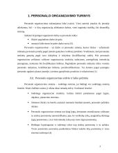 Personalo organizavimo turinys 3 puslapis