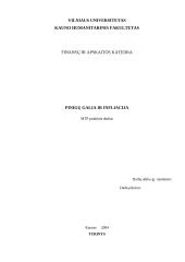 Pinigų galia ir infliacija