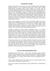 Pinigu politika Lietuvoje ir ekonominio mąstymo ugdymas 11 puslapis