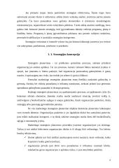 Strategijos samprata ir strateginis planavimas 4 puslapis