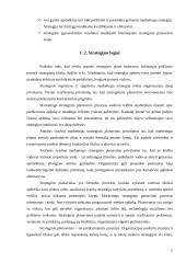 Strategijos samprata ir strateginis planavimas 5 puslapis