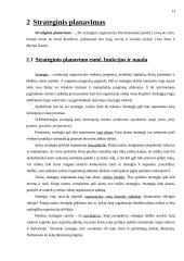 Planavimas. Strateginis planavimas 13 puslapis