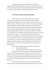 Politikos mokslas kaip socialinis mokslas. Politikos mokslo raida ir problematika 7 puslapis