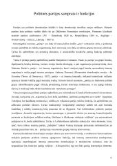Politinės partijos: genezė, klasifikacija, funkcijos 4 puslapis