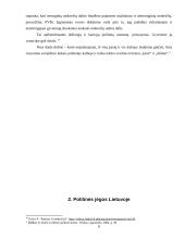 Politinių jėgų konsolidacijos procesai bendrame politinės fragmentacijos fone 8 puslapis