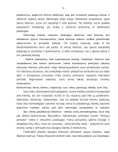 Prekybos įmonės išorinė aplinka ir jos tyrimo reikšmė verslo plėtrai 10 puslapis