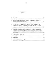 Prekių mokslas - maisto produktai