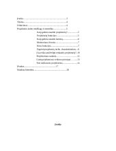 Projektorių aprašymas 2 puslapis