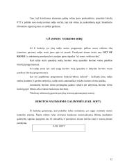 Radijo ryšio organizavimas valstybės sienos apsaugos tarnyboje (VSAT) 12 puslapis