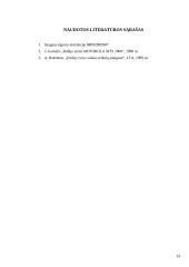 Radijo ryšio organizavimas valstybės sienos apsaugos tarnyboje (VSAT) 14 puslapis