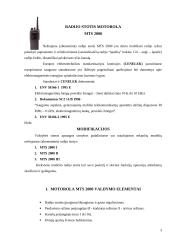 Radijo ryšio organizavimas valstybės sienos apsaugos tarnyboje (VSAT) 3 puslapis