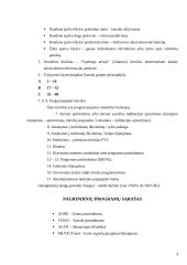 Radijo ryšio organizavimas valstybės sienos apsaugos tarnyboje (VSAT) 4 puslapis