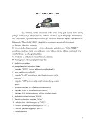 Radijo ryšio organizavimas valstybės sienos apsaugos tarnyboje (VSAT) 7 puslapis