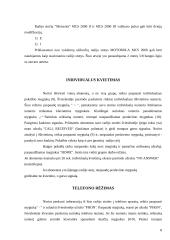 Radijo ryšio organizavimas valstybės sienos apsaugos tarnyboje (VSAT) 8 puslapis