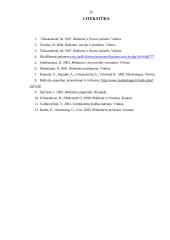 Reklama ir tyrimo reikšmė 20 puslapis