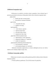 Reklamos kampanijos ir jų organizavimo principai 4 puslapis