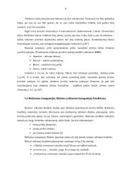 Reklamos kampanijos ir jų organizavimo principai 8 puslapis