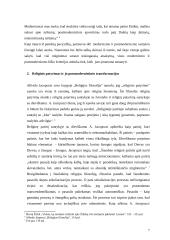 Religinis patyrimas postmodernizme 7 puslapis