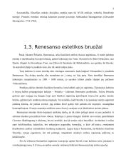Renesanso estetikos bruožai 5 puslapis